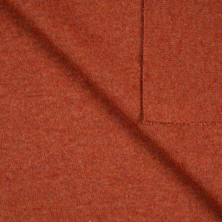 Knitted fabric with wool DARK CLAY  #D211-06