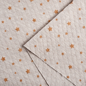 Pikówka BEŻ gwiazdki miedziane