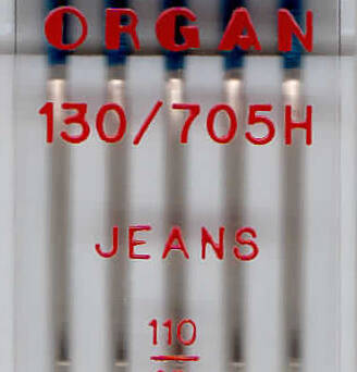ORGAN - Universal JEANS needles 5 pieces / thickness 110