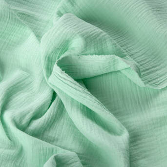 Muślin bawełniany MIĘTOWY A1278 #41