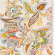 Tkanina wiskozowa VANILLA FLOWERS ORNAMENT  RM19518 #01