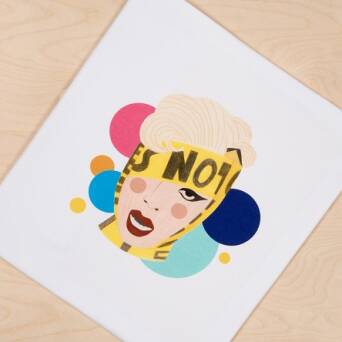 Panel Lady 50 x 60 cm jersey