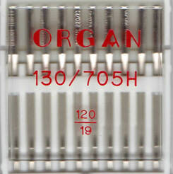 ORGAN - universal needles for fabrics 10 items / thickness 120