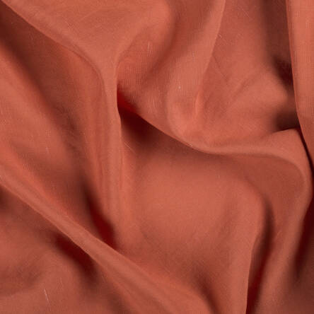 Linen/viscose fabric - RED