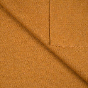 Dzianina interlockowa z wełną GOLD MUSTARD #B01-01