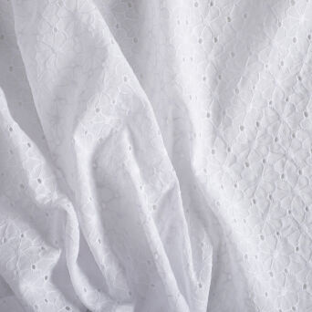 Tkanina bawełniana haftowana DAISY