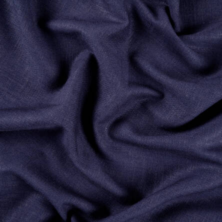 Fabric linen/viscose CLASSIC - DARK DENIM  A1496 #10