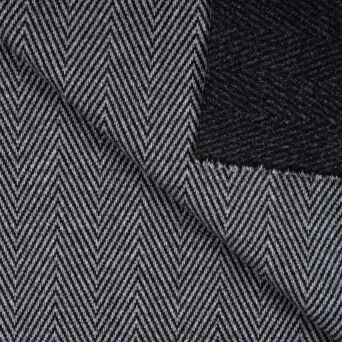 Materiał płaszczowy - JODEŁKA - SÓL I PIEPRZ 450g