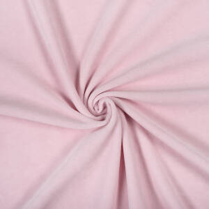 Welur bawełniany - JASNY BRUDNY RÓŻ