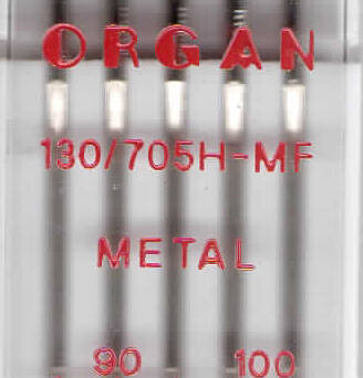ORGAN -  igły METAL  5 szt. MIX / grubość 90, 100