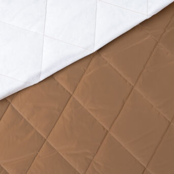 Ortalion pikowany, ocieplany -  romby KARMEL