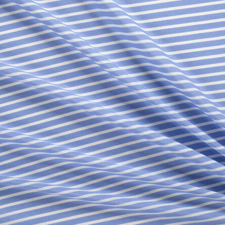 Viscose fabric DELICATE stripes  BLUE  #5082-04
