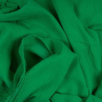 Muślin bawełniany WIOSENNA ZIELEŃ