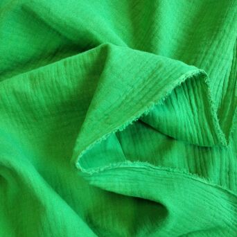 Muślin bawełniany WIOSENNA ZIELEŃ