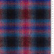 Fabric with wool CHECK BLUE-RED #D193-02