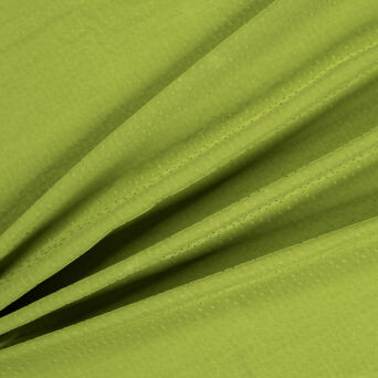 Tkanina wiskozowa -  żakardowe kropki  soczysta LIMONKA