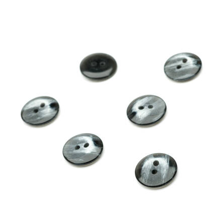 Button - 15 mm GRAPHITE-GRAY