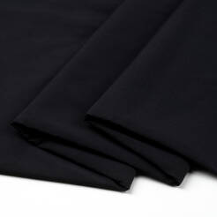 Coat fabric  BLACK  T1701 -02B