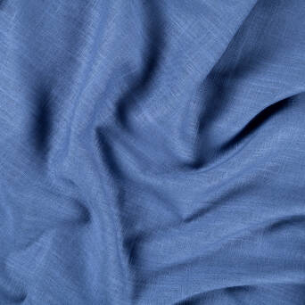 Fabric linen/viscose CLASSIC - PALACE BLUE A1496 #65