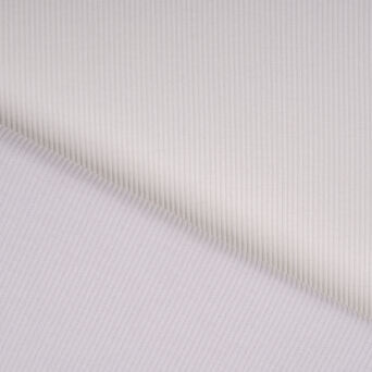 Dzianina prążek OFF WHITE  240g - drobny