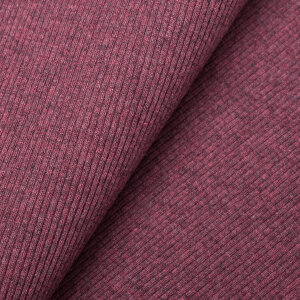 Ściągacz prążkowy - czerwony melanż