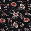 Viscose fabric on BLACK RM19064-1