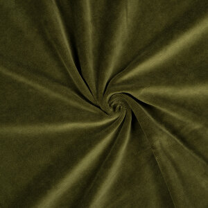 Welur bawełniany - Bottle GREEN