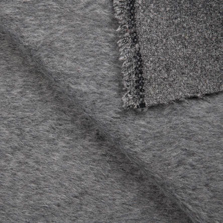 Coat fabric - DARK GREY A1057 #23