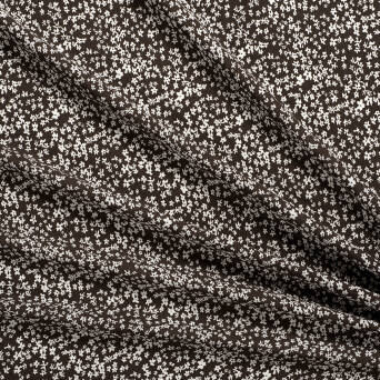 Viscose fabric PANSY BROWN #9606-03