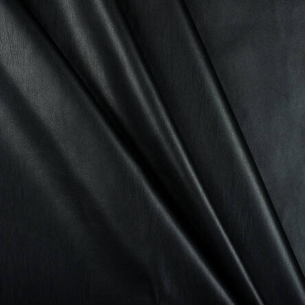 BLACK ECO-LEATHER fabric