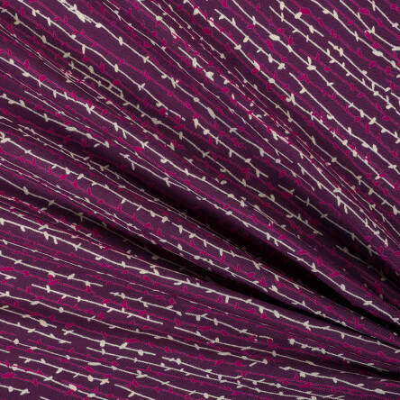 Viscose fabric twigs D2073#05