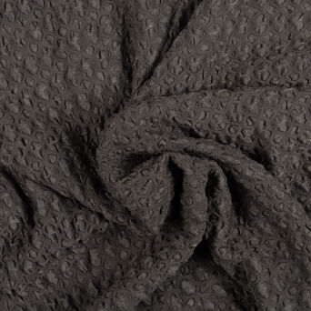 Dzianina nylonowa, przestrzenna GREY BROWN