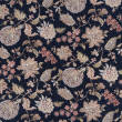 Viscose and cotton fabric ANTIQUE FLOWERS D43#03