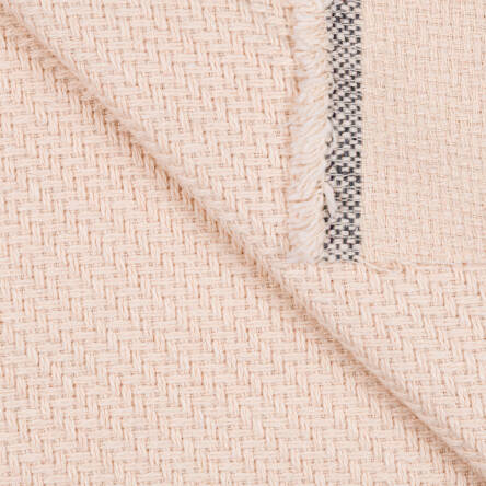 Fabric with wool HERRINGBONE ALABASTER GLAM  #D08-01
