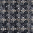 Cotton fabric  PREMIUM GRAPHITE MANDALS #44 #01