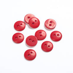 Button - 12 mm COUNTRY RED 0504