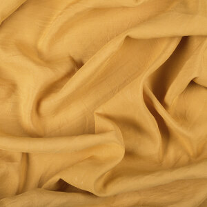 Linen/viscose fabric - OCHRE