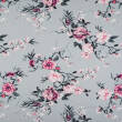 Blooming flowers in Grey Jersey 200g 