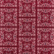 Cotton fabric PREMIUM RED ETHNIC PAISLEY #114 #02