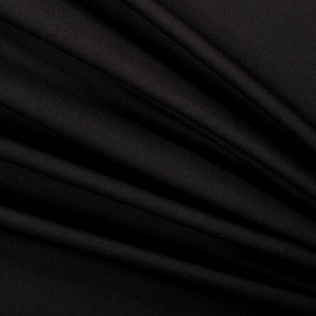 Viscose fabric -  BLACK