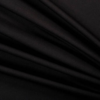 Viscose fabric -  BLACK