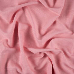 Fabric linen/viscose CLASSIC - CRYSTAL PINK A1496 #65