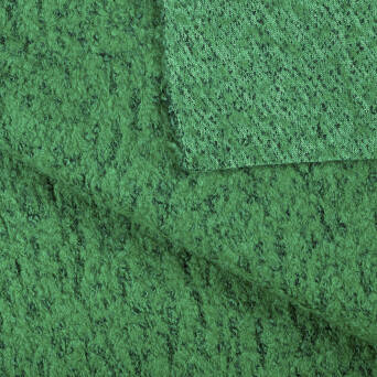 Coat fabric - GREEN