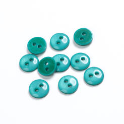 Button - 10 mm GREEN 0222