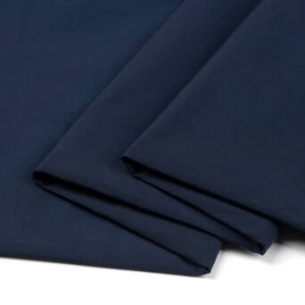 Tkanina płaszczowa NAVY BLUE  T1701 -19B - ostatni kupon