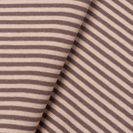 Striped cuff - beige & brown >90< cm
