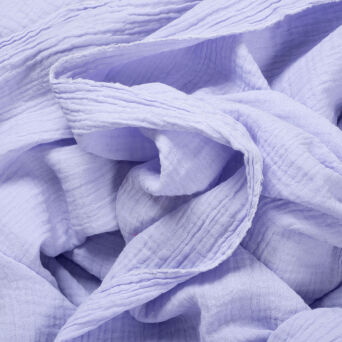 Muślin bawełniany PURPLE HEATHER - 155 cm