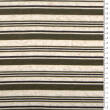 Knitted fabric with linen - OLIVE STRIPES
