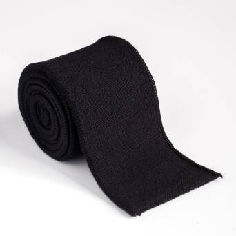 Plisa łamana CZARNA XL 140 cm