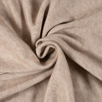 Dzianina swetrowa BEŻ MELANŻ 300g Ostatni Kupon 2m